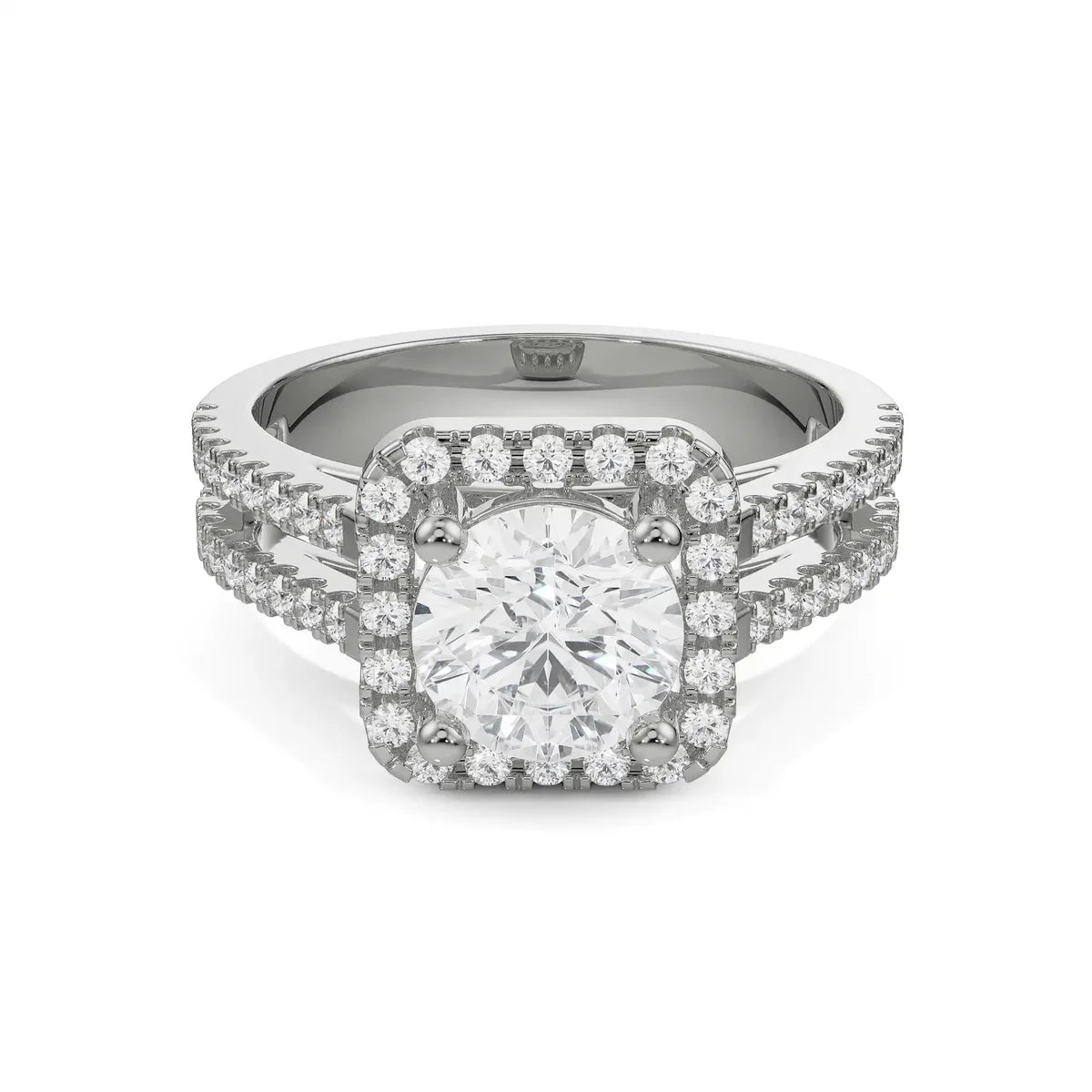 Emma Halo Circular Lab Grown Luxe Ring