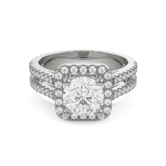 Emma Halo Circular Lab Grown Luxe Ring