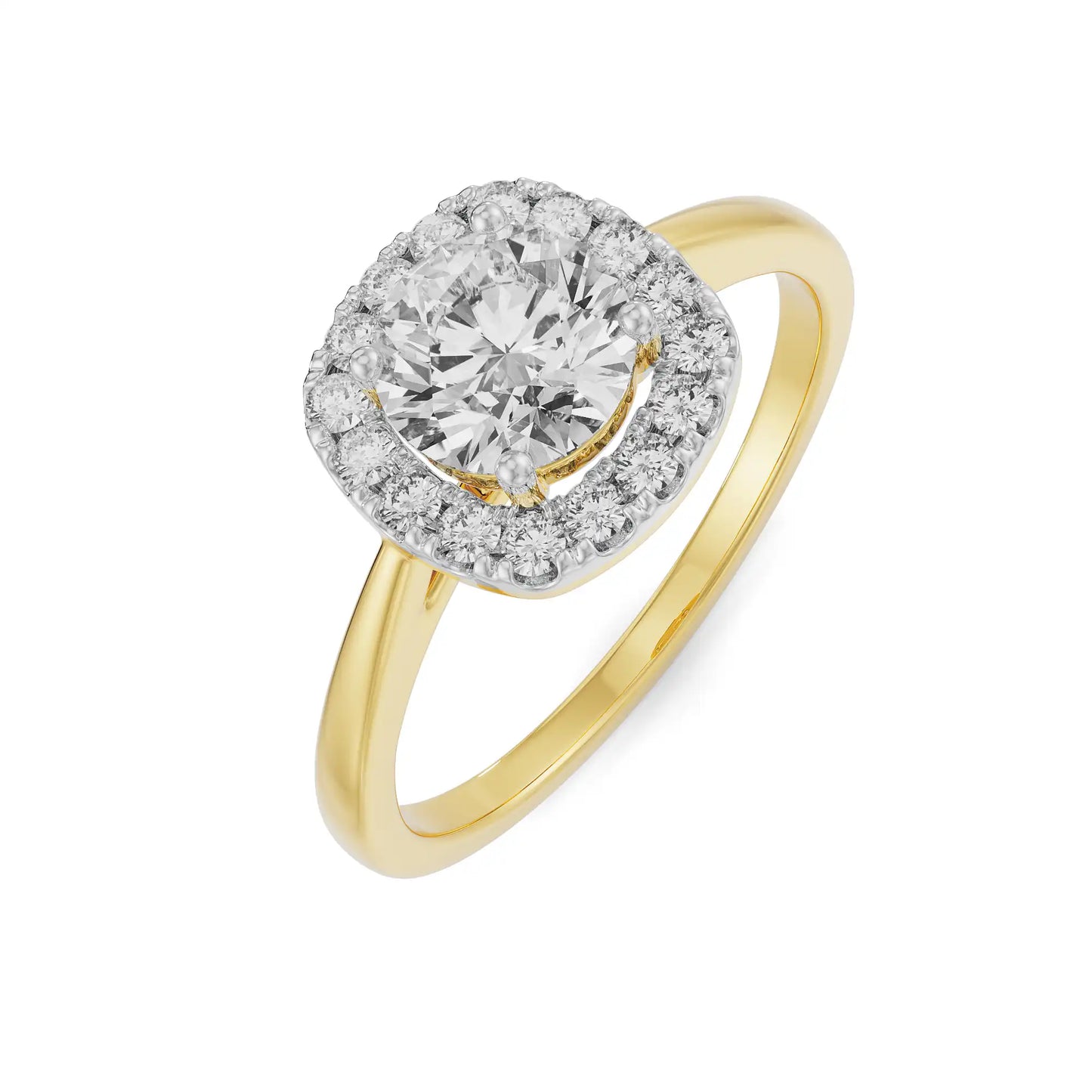 Tresty Lab Luxe Engagement Circle Ring