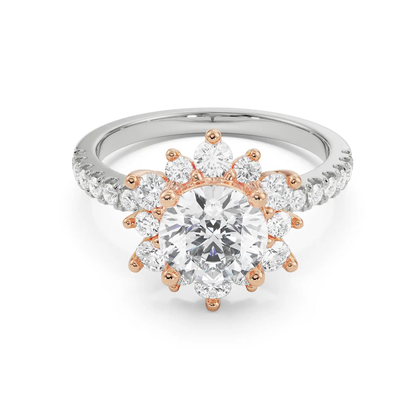 Starry Circular Lab Grown Luxe Ring