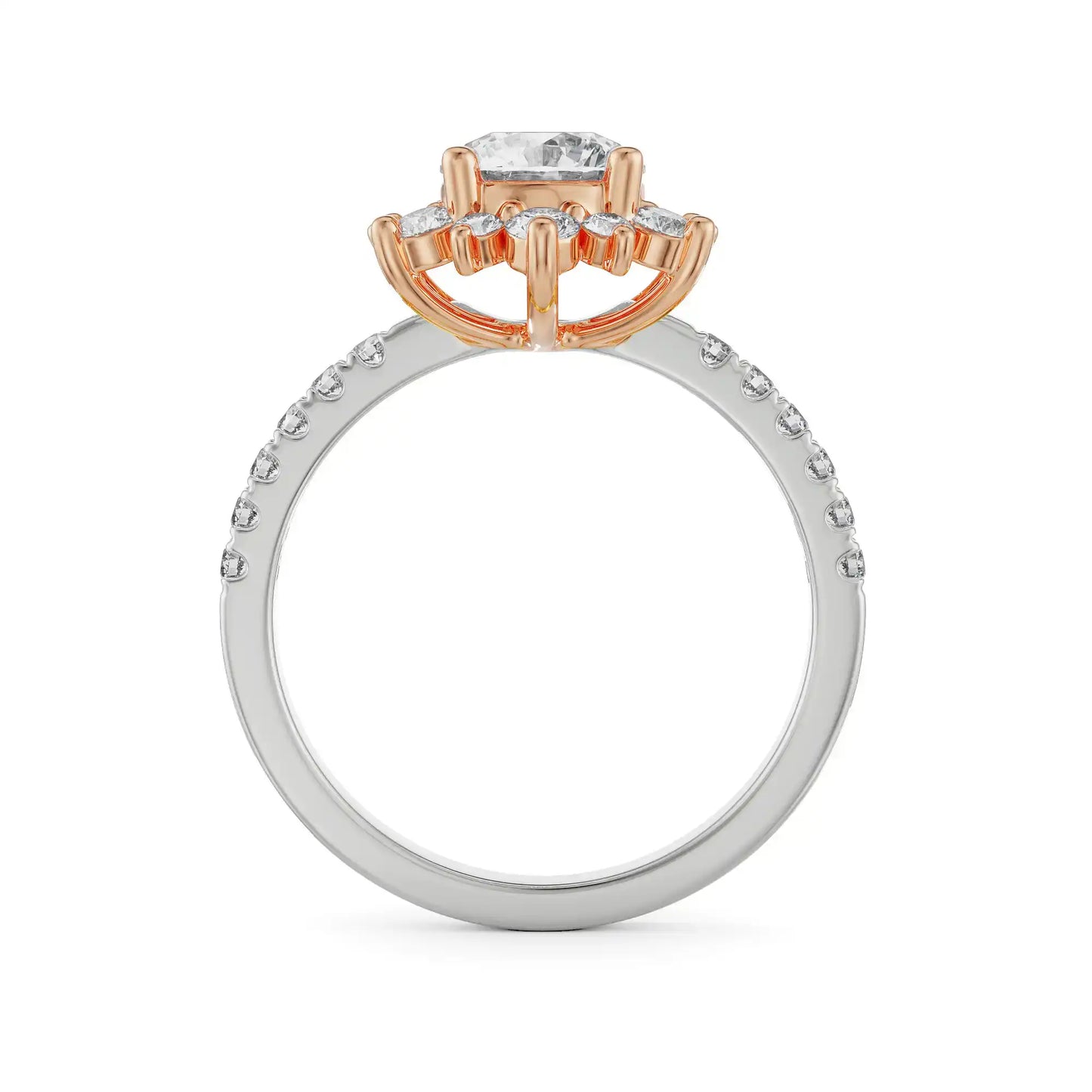 Starry Circular Lab Grown Luxe Ring
