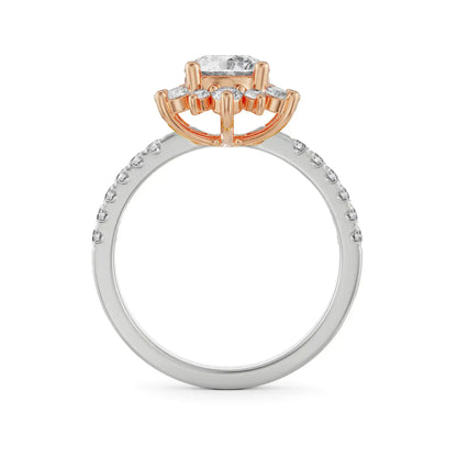 Starry Circular Lab Grown Luxe Ring