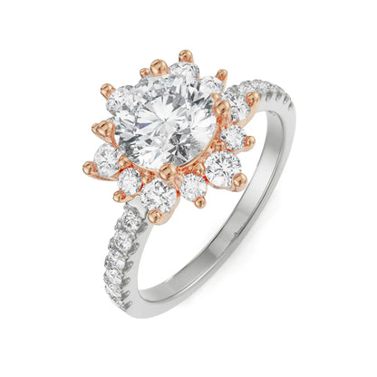 Starry Circular Lab Grown Luxe Ring