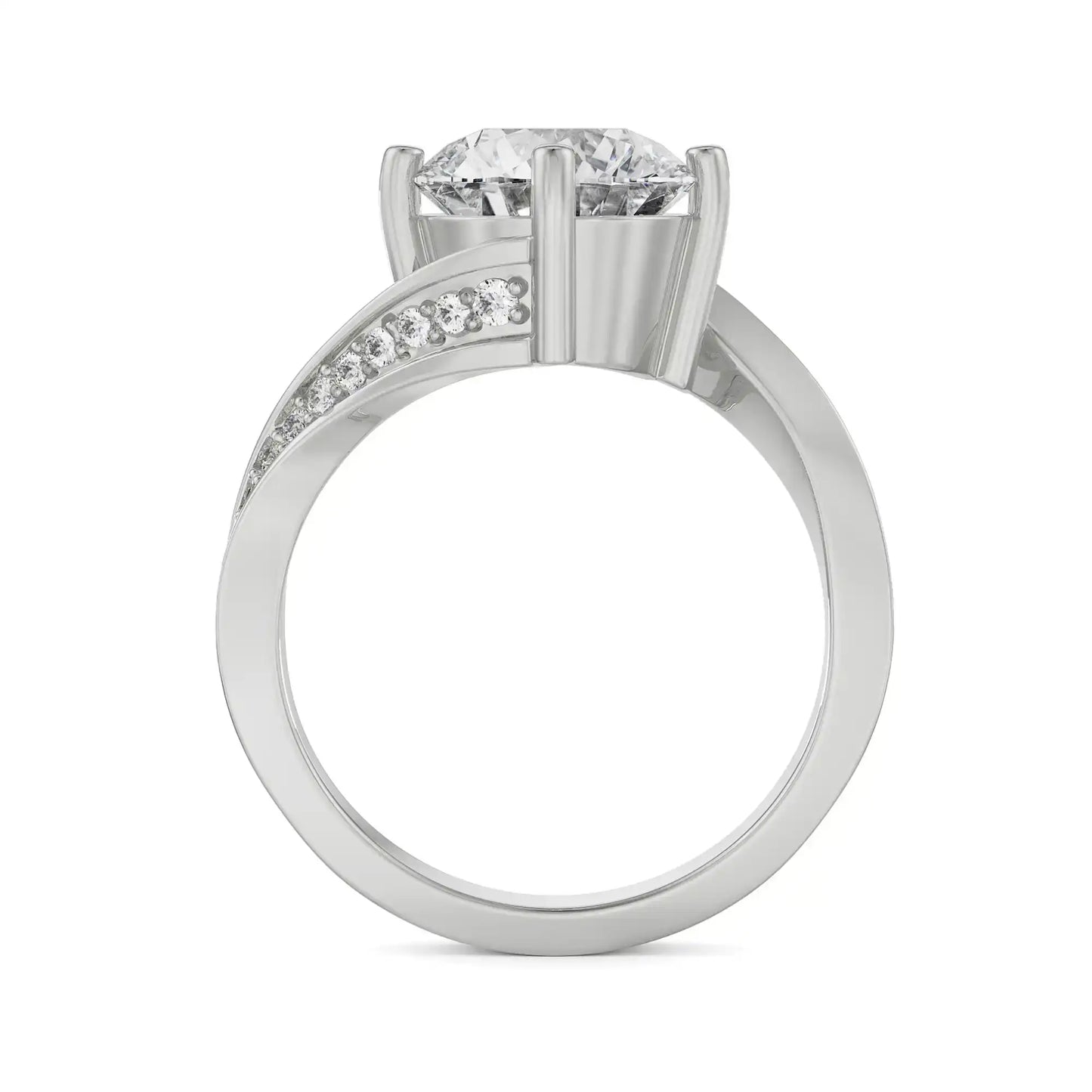 2 ct Twirl Iconic Lab Grown Brilliant Ring