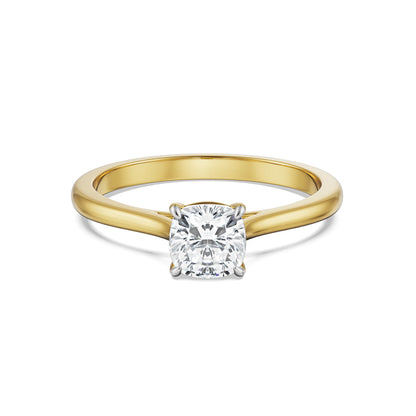 0.5 Ct Cushion Lab Grown Luxe Iconic Ring