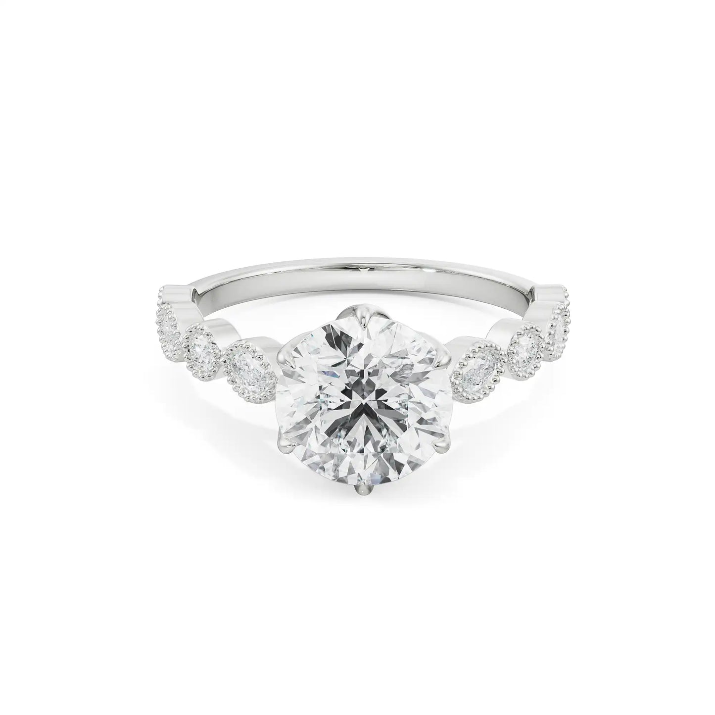 2 ct Kathie Lab Grown Luxe Band