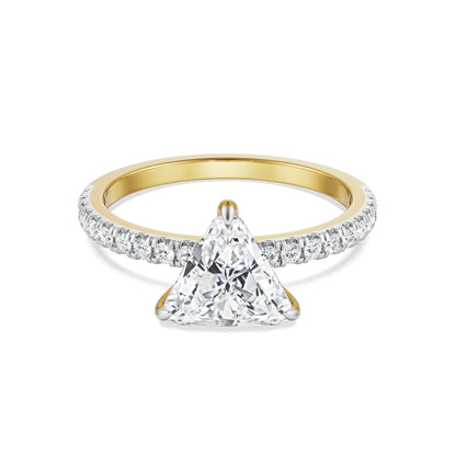 Timeless Trillion Lab Luxe Engagement Band