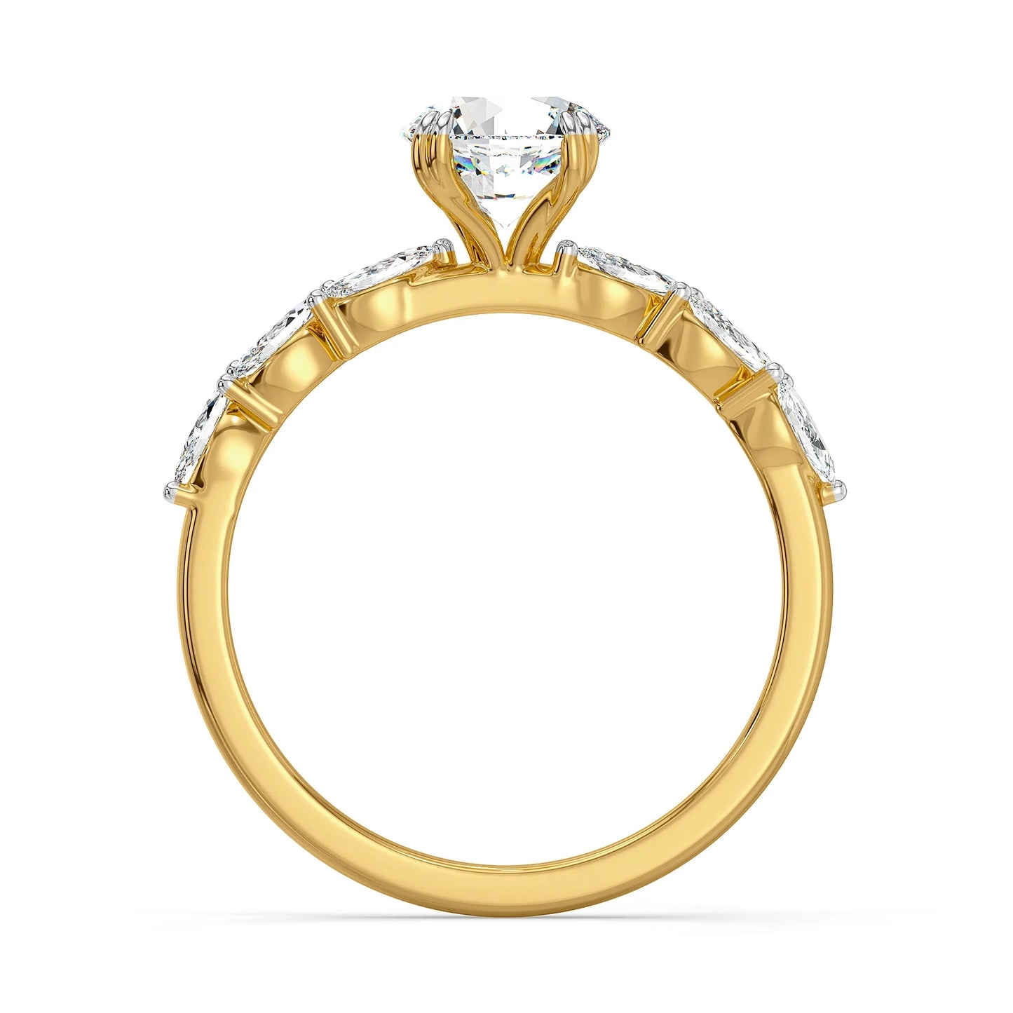 Margo Lab Grown Brilliant Engagement Band