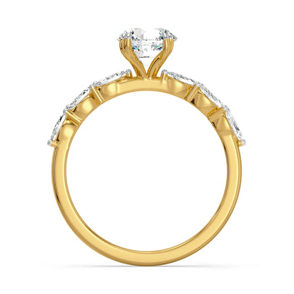 Margo Lab Grown Brilliant Engagement Band