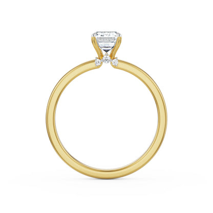 1 CT Emerald Lab Grown Luxe Signature Ring