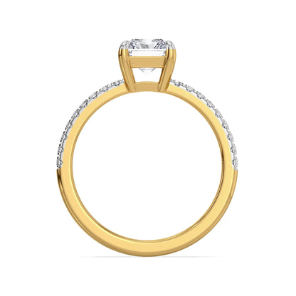 Terisa Radiant Lab Grown Engagement Circle Ring
