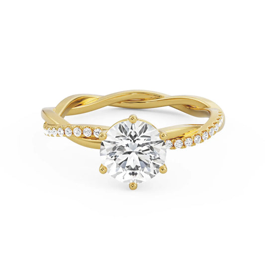 1 CT Daphne Lab Grown Luxe Band