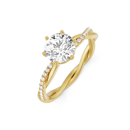1 CT Daphne Lab Grown Luxe Band