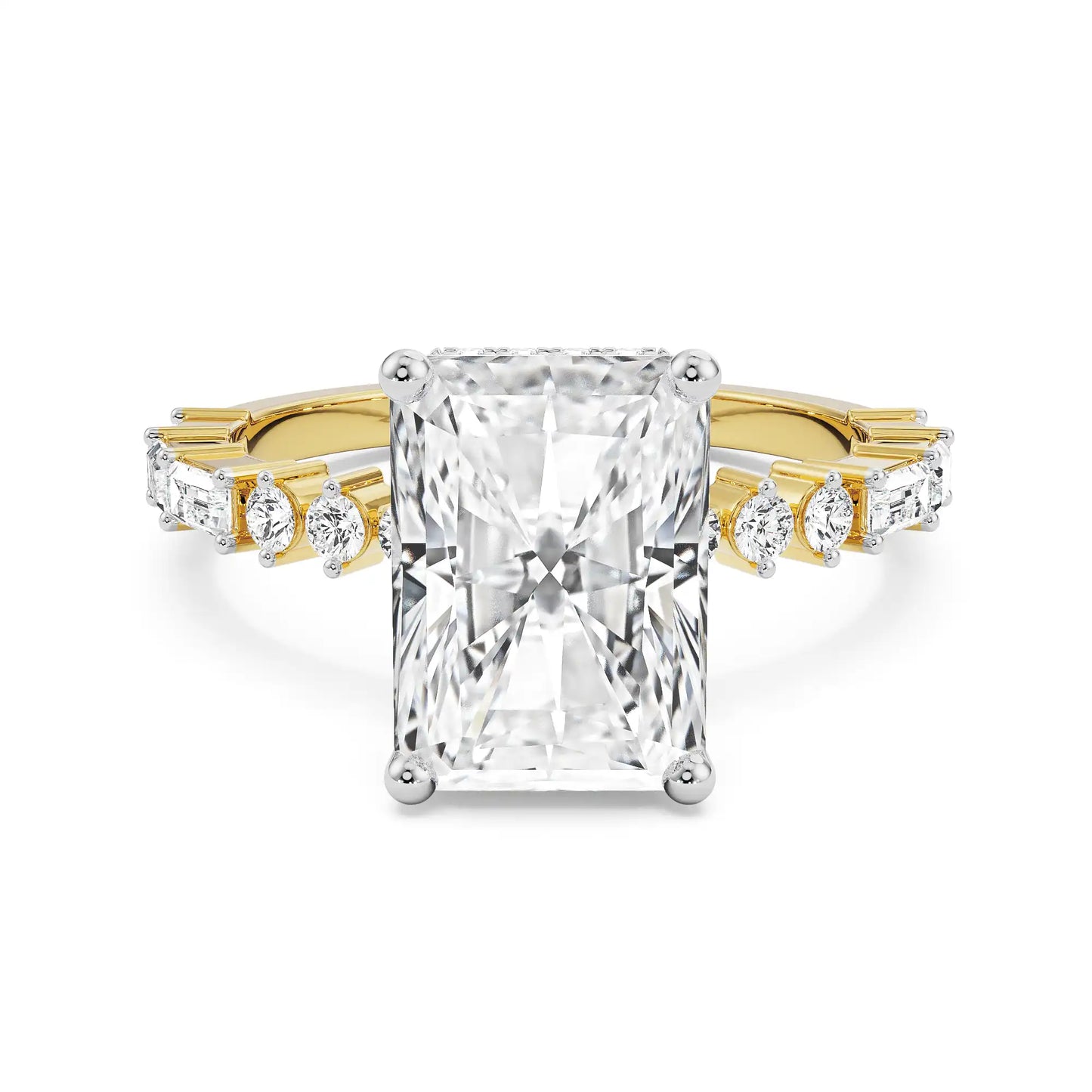 Saira Radiant Lab Grown Engagement Circle