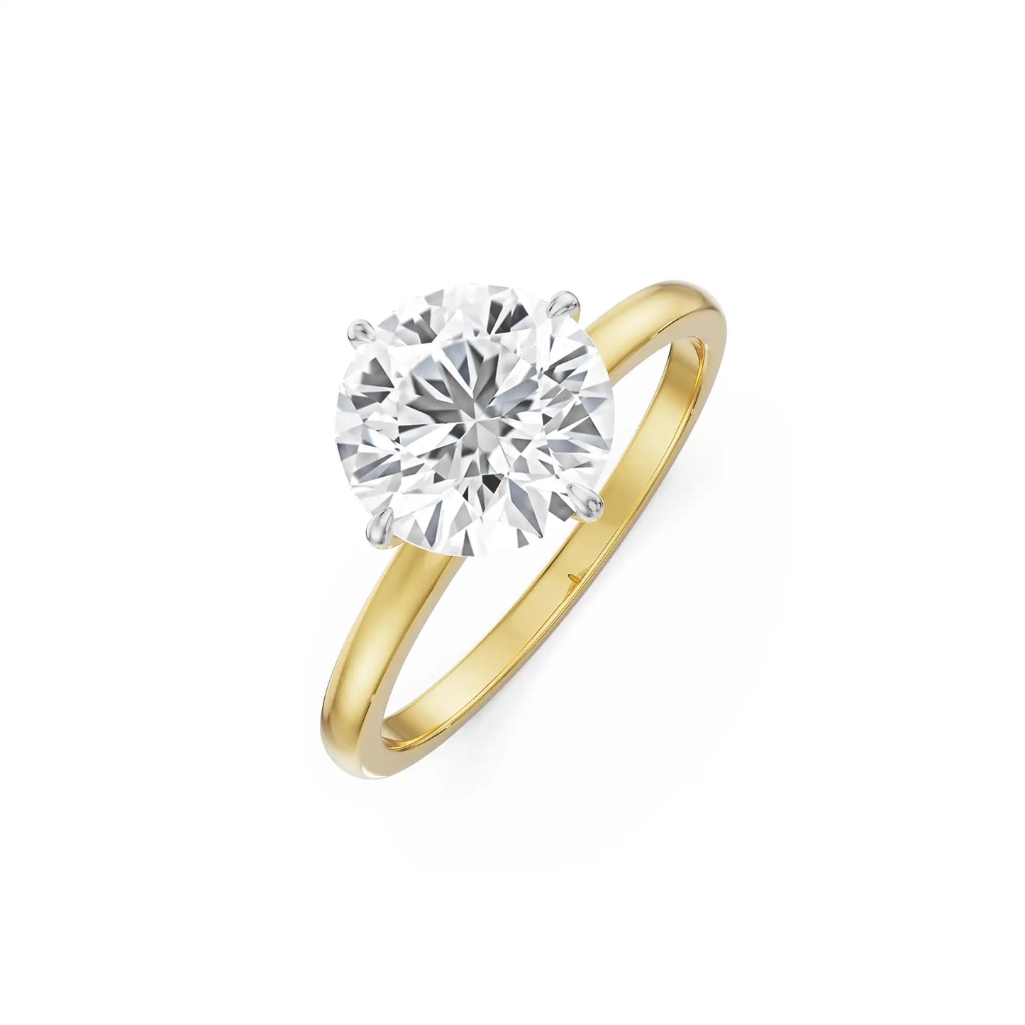 1.5 CT Lab Brilliant Signature Engagement Ring