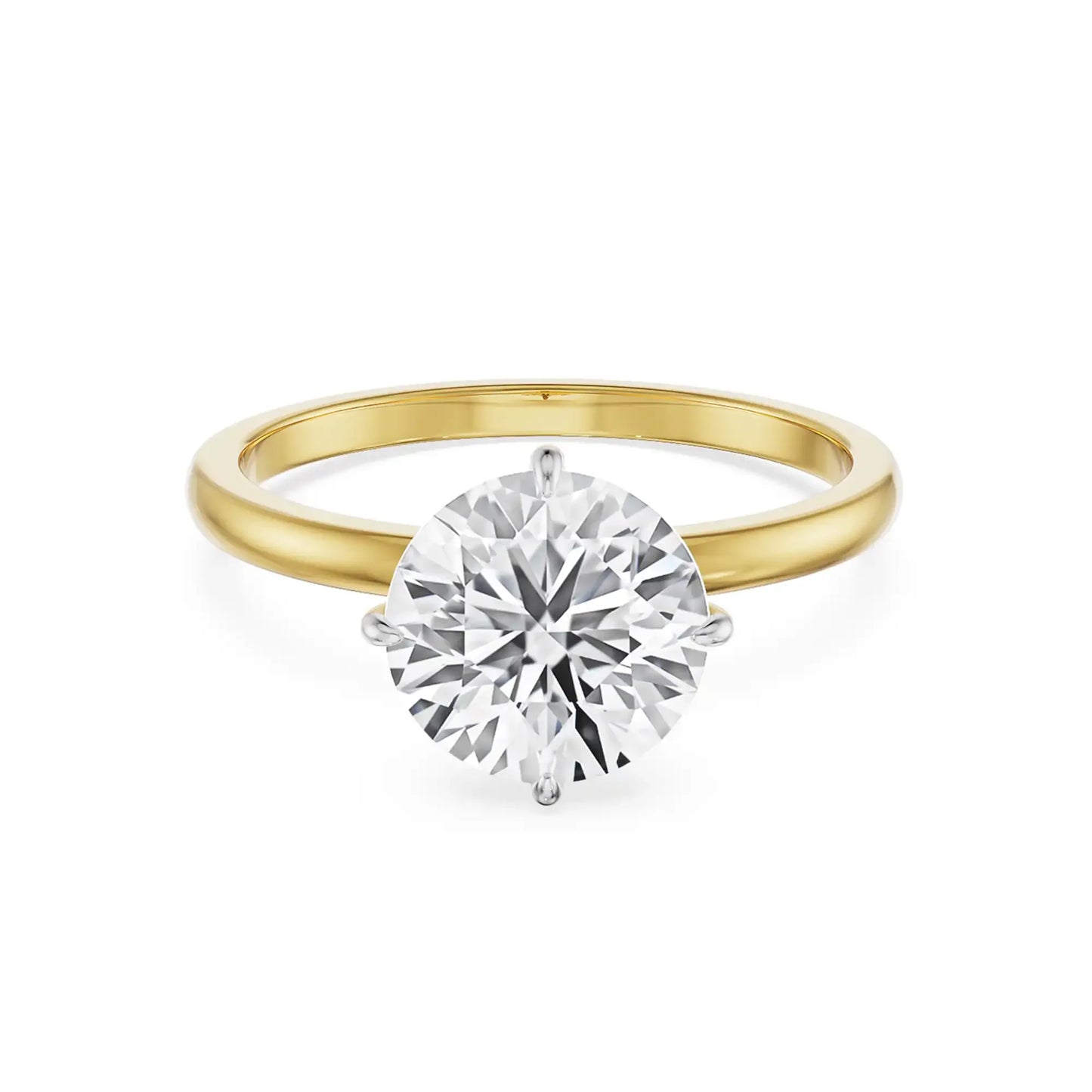 1.5 CT Lab Brilliant Signature Engagement Ring