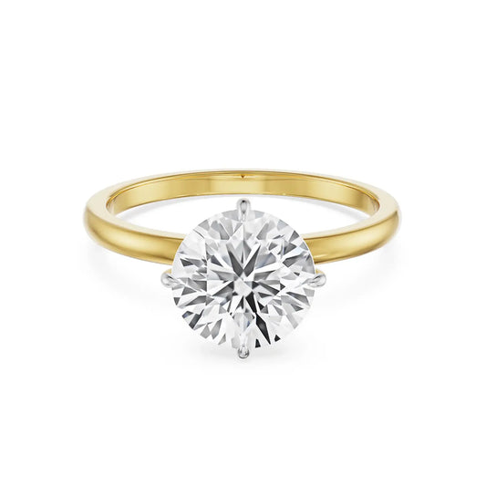 1.5 CT Lab Brilliant Signature Engagement Ring