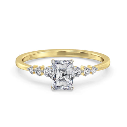 Isha Radiant Lab-Grown Brilliant Engagement Band
