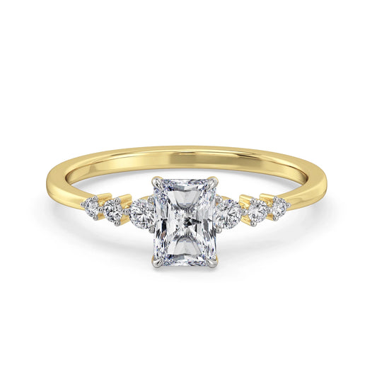 Isha Radiant Lab-Grown Brilliant Engagement Band