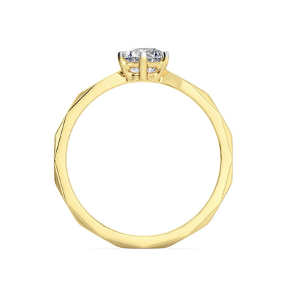 Krita 0.5 Ct Lab Grown Brilliant Iconic Ring