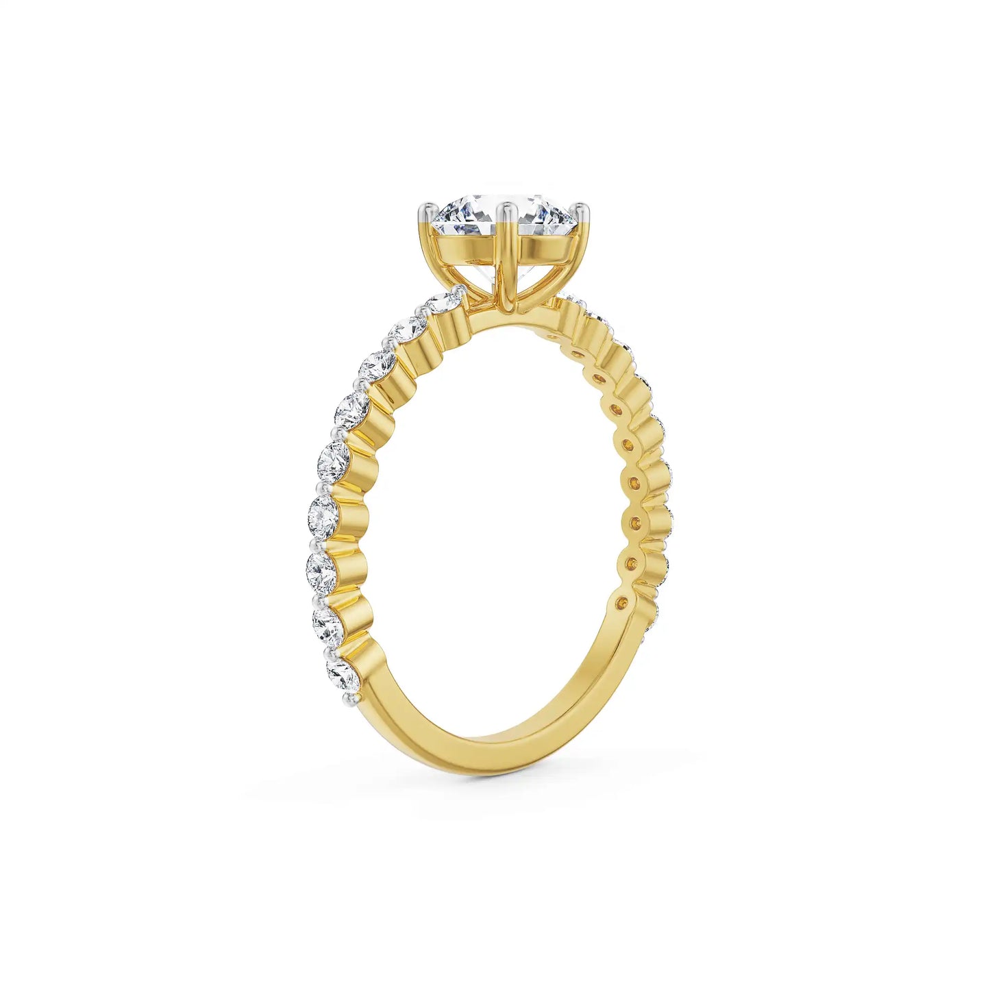 Ark Lab Grown Radiant Engagement Band