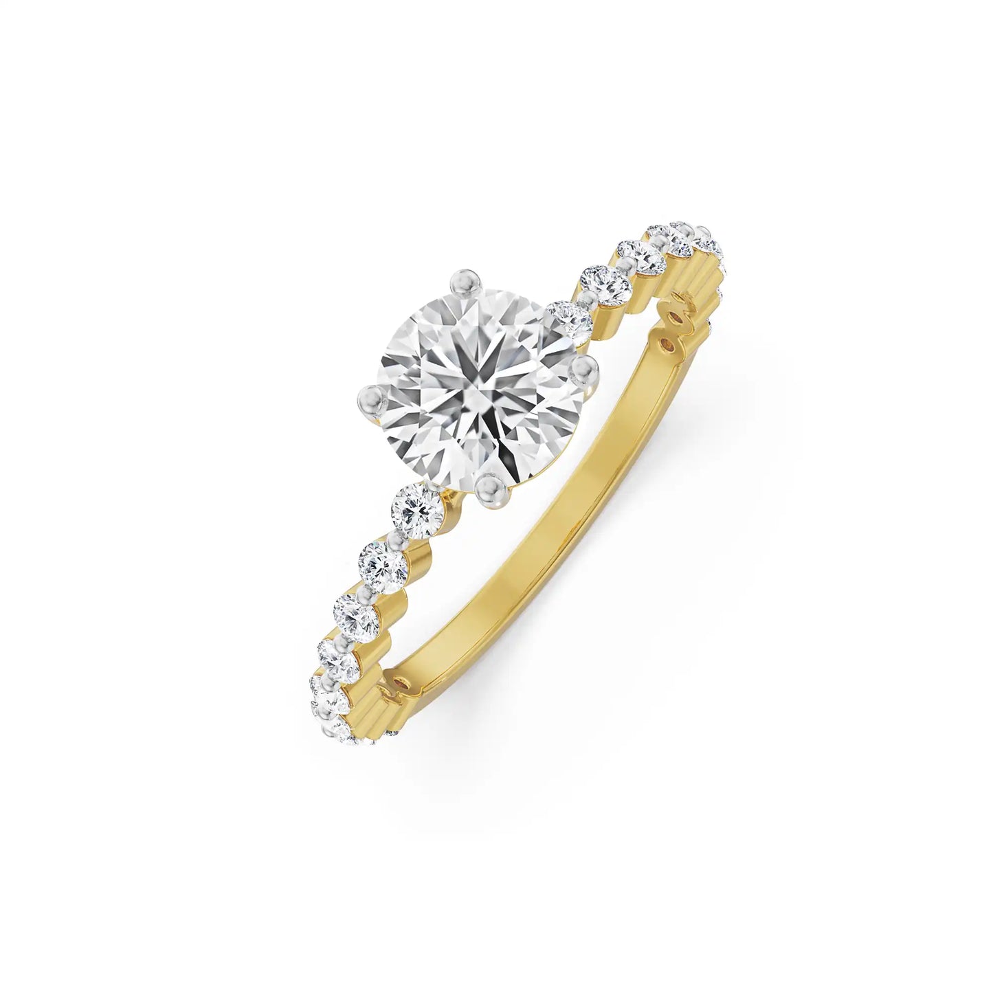 Ark Lab Grown Radiant Engagement Band
