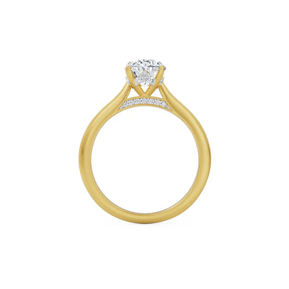 1.5 Carat Oval Lab Grown Brilliant Engagement Circle