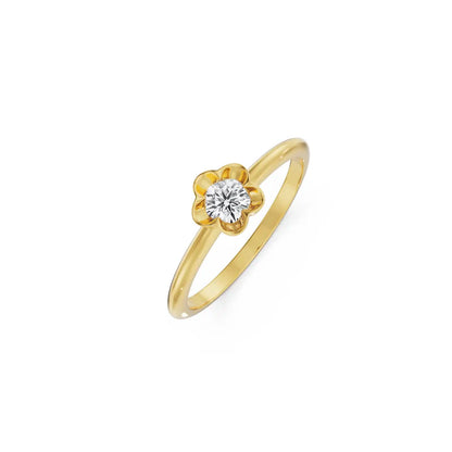 Floral Bloom Brilliant Ring