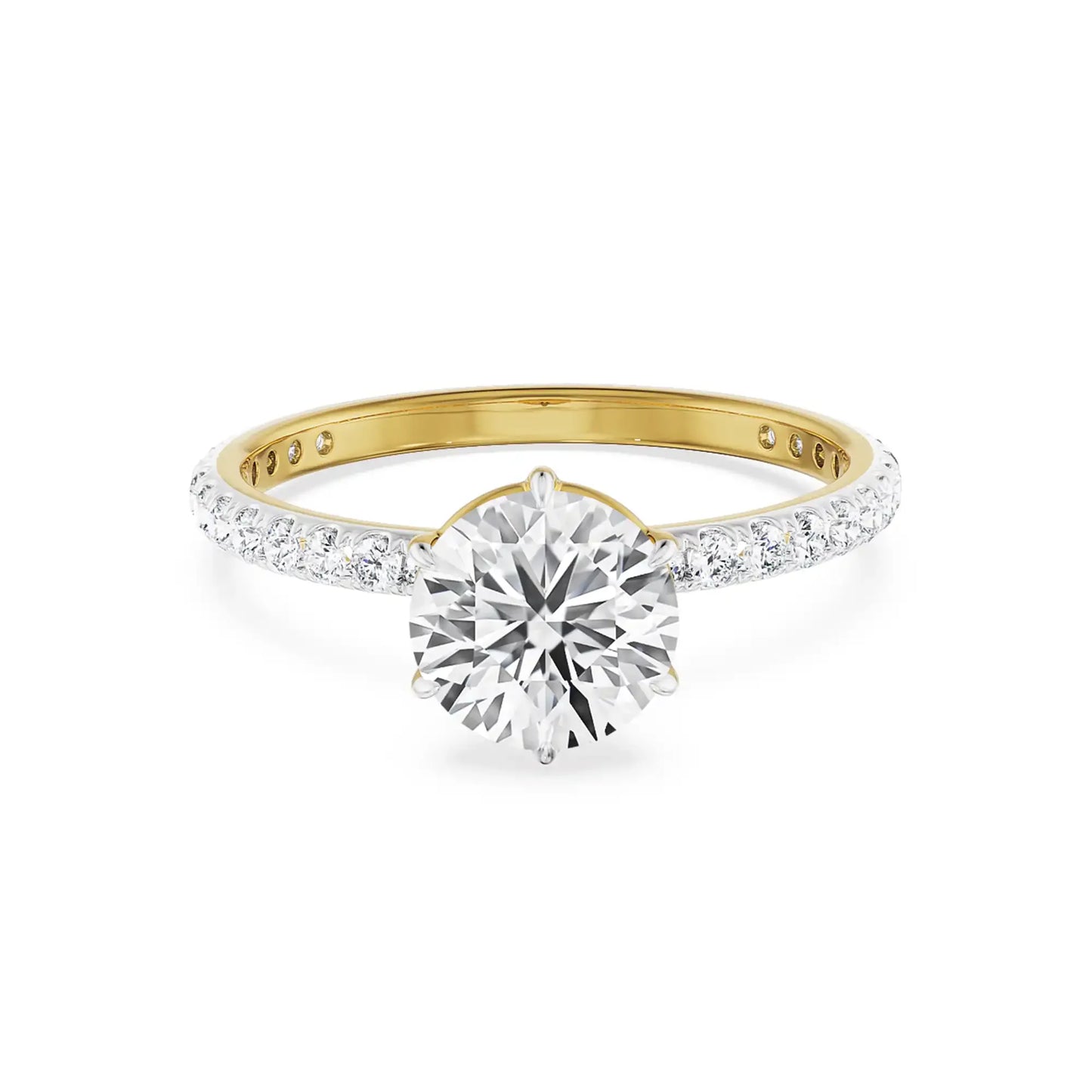 1 CT Timeless Engagement Band