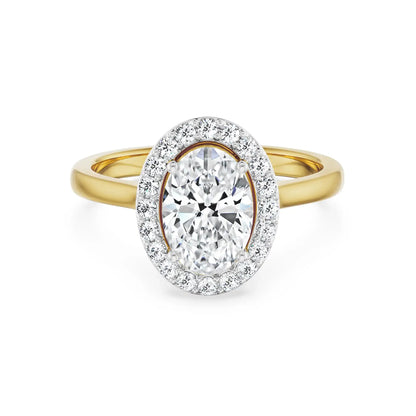 Ivana Halo Engagement Circle