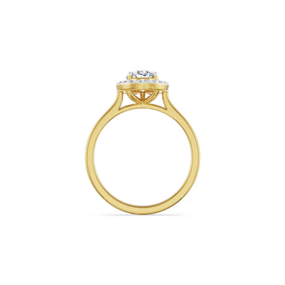 Ivana Halo Engagement Circle