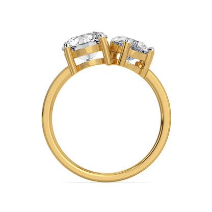 Yin Yang Lab Grown Luxe Ring