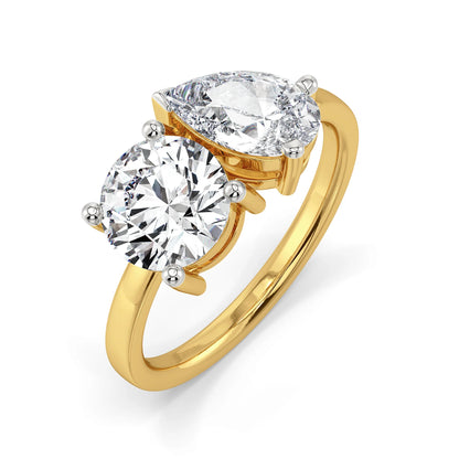 Yin Yang Lab Grown Luxe Ring