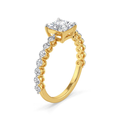 Princess Regalia Lab Grown Radiant Circle