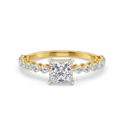 Princess Regalia Lab Grown Radiant Circle