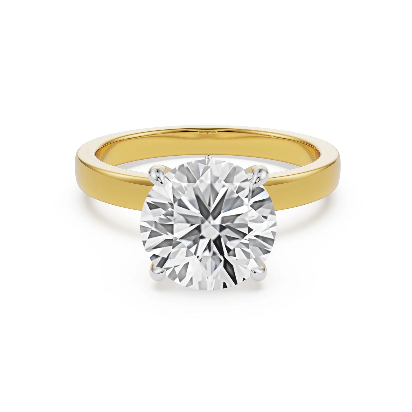 Grandeur Lab Grown Radiant Engagement Band