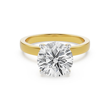 Grandeur Lab Grown Radiant Engagement Band