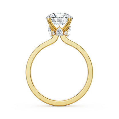 Grandeur Lab Grown Radiant Engagement Band
