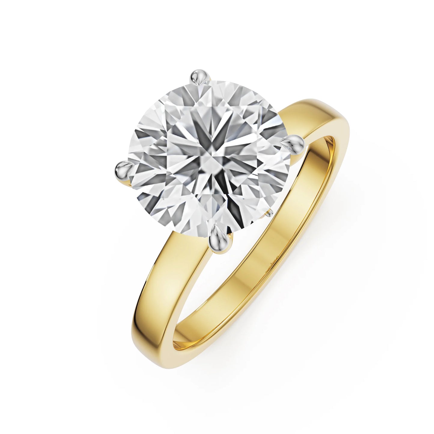 Grandeur Lab Grown Radiant Engagement Band