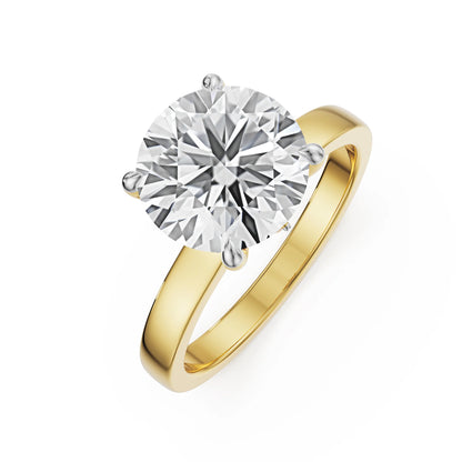 Grandeur Lab Grown Radiant Engagement Band