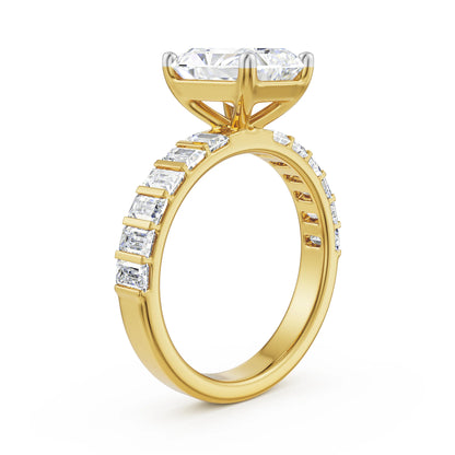 Sterling Radiant Lab Grown Radiant Band