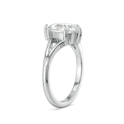 Dazzling Dewdrop Lab Grown Brilliant Ring