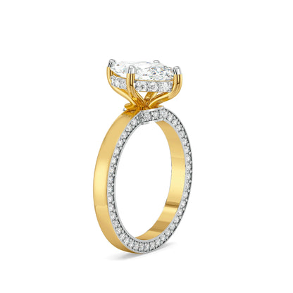 Marquise Mirage Lab Grown Brilliant Ring