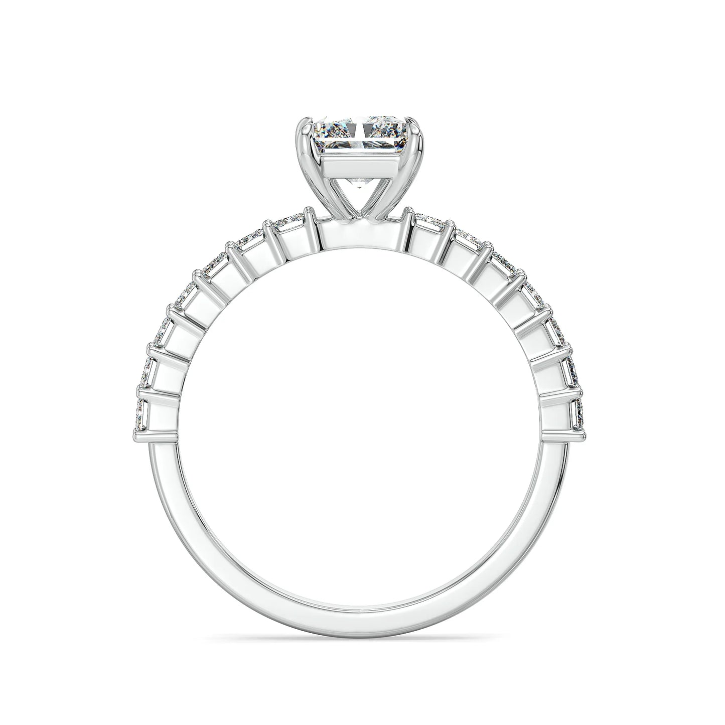 Emerald Edge Lab Grown Luxe Band