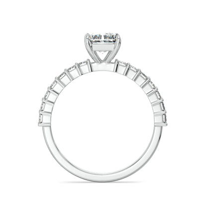 Emerald Edge Lab Grown Luxe Band