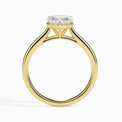 Iconic Heart Lab-Grown Radiant Ring