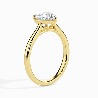 Iconic Heart Lab-Grown Radiant Ring