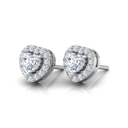 Belle Solitaire Stud Earrings  
