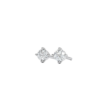 Shine Solitaire Stud Earrings