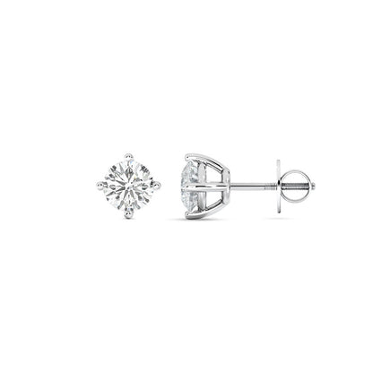 Ronald Solitaire Stud Earrings